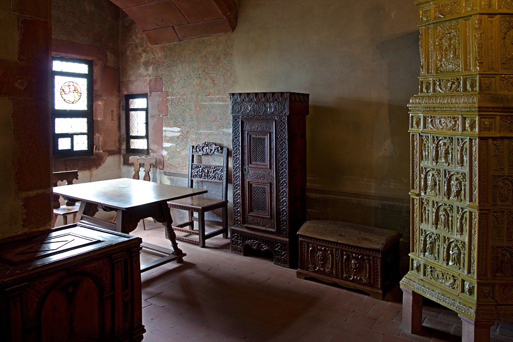 chateau koenigsbourg koenigsburg kasteel burcht hdr orschwiller elzas vogezen france frankrijk fort
